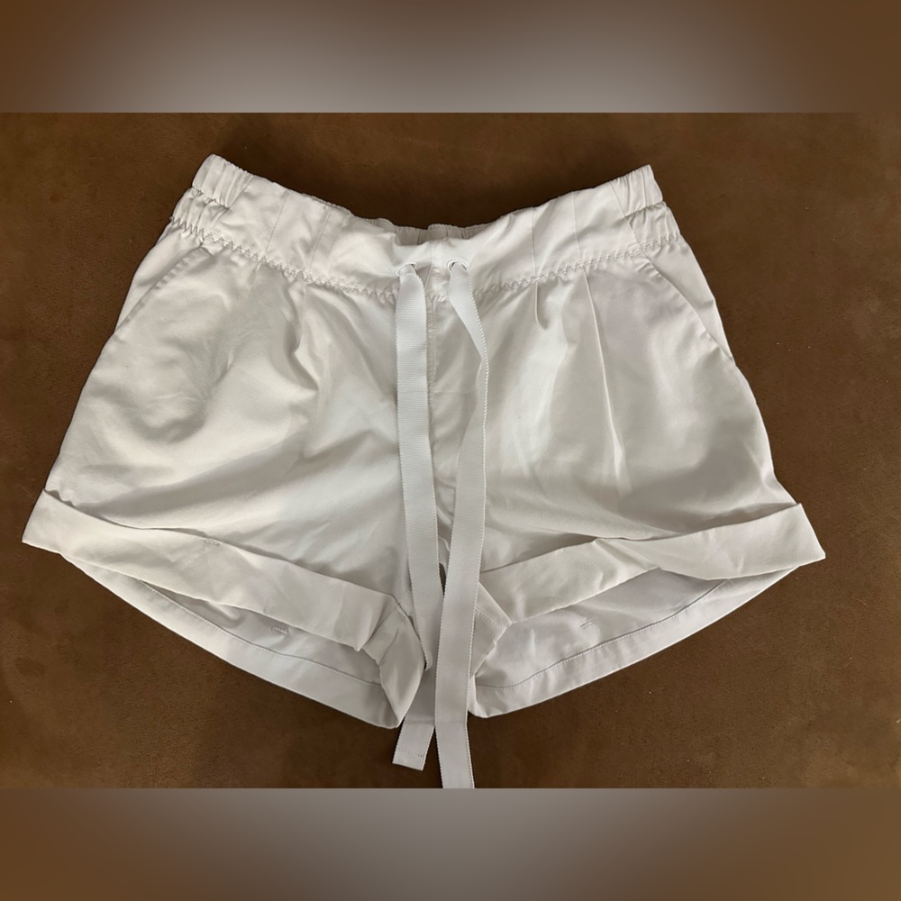 lululemon athletica White Athletic Shorts